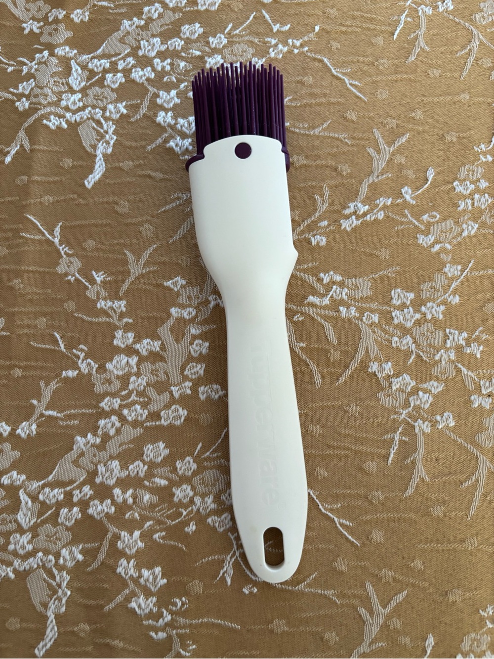 Tupperware Silicone Baking Pastry Brush White